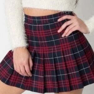 Tumblr famous sold out vintage pleated mini skirt